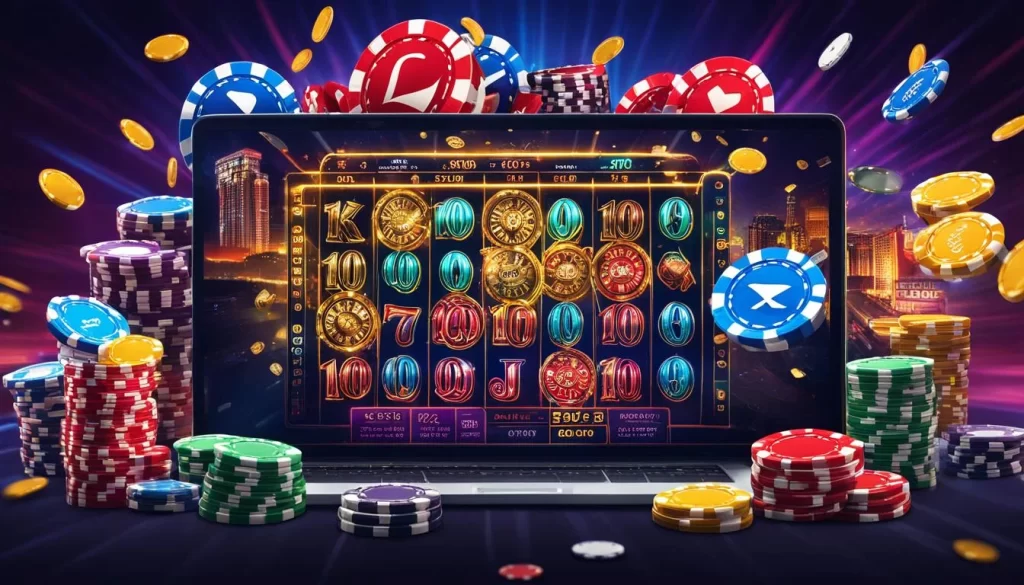 Trận đấu bóng đá đêm với ánh đèn sân vận động rực rỡ